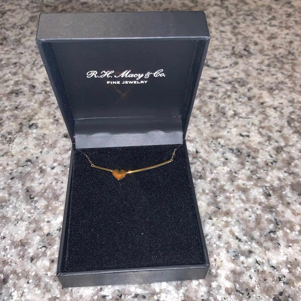 Gold Heart Necklace